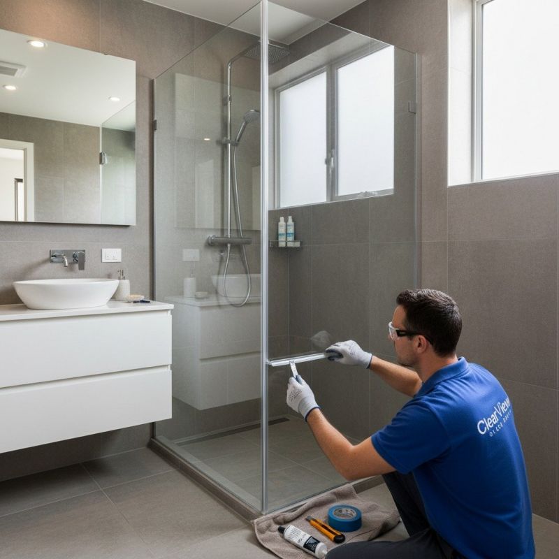 Shower Door Installation